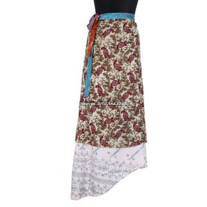 Multi Wear <b>Wrap</b> <b>Skirt</b> Latest Design Modest Long <b>Wrap</b> Around <b>Skirt</b> Manufacturer Wholesaler - Product Image 4