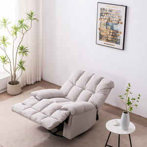 Sillón reclinable de tela moderna para sala de estar, sillón individual reclinable eléctrico para sala de estar. - Product Image 4