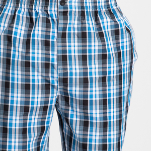 Pantalones Cortos Deportivos Colorblock para Hombre, 100% Algodón - Product Image 6