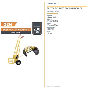 Chariot à main Dup_LP0018 de haute qualité avec dossier incurvé facilement inclinable et fonctionnalités premium - Product Image 3