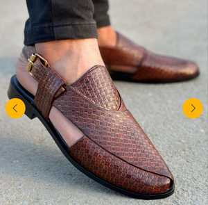 Sandales artisanales marron pour hommes, de qualité supérieure, confortables et légères, à prix bas et faible MOQ. - Product Image 4