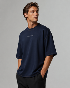 Camiseta Formal de Manga Corta para Hombre Fawkes, Talla Grande, Color Marrón, 100% Algodón, Cuello Redondo, Transpirable, Precio Económico al por Mayor, Personalizable - Product Image 2