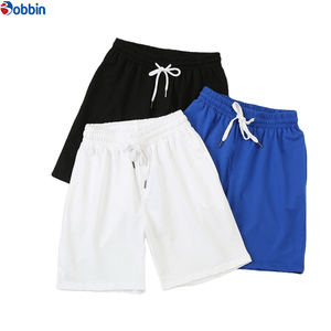 กางเกงขาสั้นผู้ชายฤดูร้อนแบบยูนิเซ็กส์สำหรับเล่นกีฬาและพักผ่อน กางเกงห้าส่วน มีกระเป๋า ยืดหยุ่น ระบายอากาศ แห้งเร็ว เอวยางยืด 100% - Product Image 3