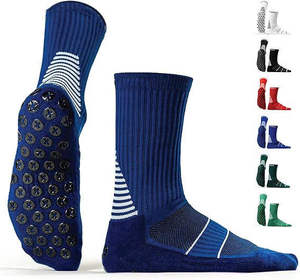 Popular High Quality Winter Knitted Premium Athletic Grip Socks 100% Cotton Athletic Anti-slip <b>Football</b> Men Adult <b>Ankle</b> Bottom - Product Image 3