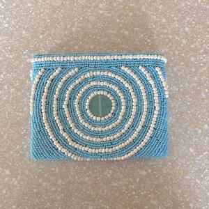 Monedero grande de cuentas de cristal hecho a mano, con cremallera y letras 'Team Bride', cartera de moda para mujer, regalos - Product Image 3