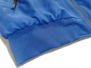Veste bomber noire coupe-vent et imperméable de qualité supérieure, personnalisable avec logo, fermeture éclair intégrale, chaude pour l'hiver, pour hommes. - Product Image 5