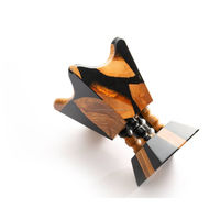Artisan indien moderne fabriqué à la main en résine époxy en bois brûleur d'encens Bakhoor supports de brûleur diffuseur d'aromathérapie pour moderne