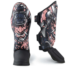 Protectores de Espinilleras de Piel Sintética para Boxeo, MMA, Muay Thai, Calentadores de Piernas para Entrenamiento, Protectores Ligeros para Espinilleras, Nuevo Protector de Tobillo - Product Image 5