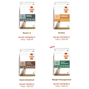 Nourriture sèche pour chats SmartHeart Gold Veterinary Diet Series pour besoins spéciaux (sac de 1,5 kg) Rénale - Product Image 1