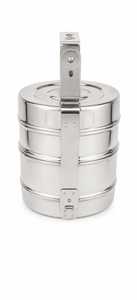 Boîte à lunch en acier inoxydable, étanche, moderne, multifonctionnelle, écologique, compatible lave-vaisselle, 3 compartiments, réutilisable pour adolescents - Product Image 5