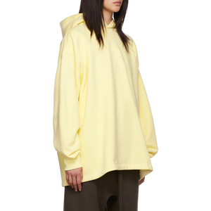 Nueva llegada: Sudadera con capucha para mujer, de moda, de calidad única, lisa, oversize, con hombros caídos, gruesa, de peso pesado y transpirable. - Product Image 3