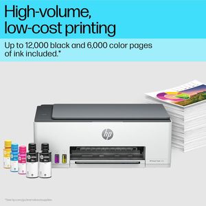 พร้อมจัดส่ง เครื่องพิมพ์สี HP Smart Tank 520 พร้อมขวดหมึกสีดำเสริม 1 ขวด เหมาะสำหรับสำนักงานและบ้าน มีจำหน่ายแล้ว - Product Image 4