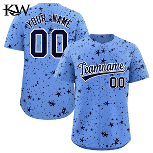 Camiseta de Uniforme de Béisbol Personalizada, Ropa Deportiva para Hombre, Prenda Atlética Ligera de Poliéster, Fabricante de Producción en Masa - Product Image 6