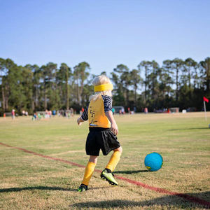 Ballons de football de qualité professionnelle en cuir PU, écologiques, personnalisables, taille 4, pour ligue, vente en gros, faible MOQ - Product Image 6