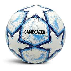 GAMEGAZER GMR-1019 Ballon de football cousu à la main Taille 5 Circonférence 685-695MM Surface givrée Cuir PU souple Haute qualité Léger - Product Image 1