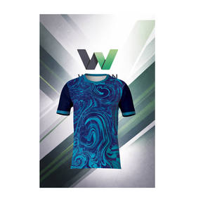 T-shirt à sublimation intégrale, design personnalisé, polyester, col rond - Product Image 4