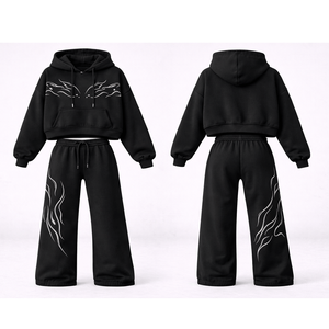 Premium mens tracksuit wholesale bulk custom logo sweat <b>suit</b> jogging <b>suit</b> sportswear supplier export - Product Image 5