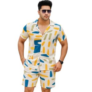 Summer Wear | Night Suit | T-Shirt and <b>Shorts</b> <b>Set</b> for <b>Man</b> | Night Dress | <b>Pyjama</b> <b>Set</b> | Summer Wear | Lounge wear | - Product Image 1