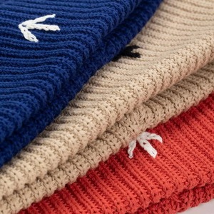 Gorro de Punto Acrílico Largo y Esponjoso de Lujo para Viajes de Negocios, con Patrón de Letras y Logotipo Personalizado, Unisex, para Hombre y Mujer, Venta al Por Mayor - Product Image 5