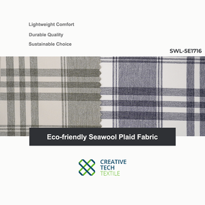 ผ้าใยสังเคราะห์รักษ์โลก SWL-5E1716 รุ่น Future-ready ผลิตจากใยขนสัตว์ทางทะเล PET/โพลีเอสเตอร์=20/80 เหมาะสำหรับสิ่งจำเป็นในชีวิตประจำวันที่เน้นความสบาย - Product Image 6