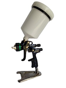 Pistolet à alimentation par gravité HVLP haute performance pour peinture automobile, apprêt, couche de finition transparente et retouche - Product Image 3