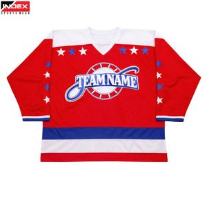 Jersey de Hockey sobre Hielo Personalizado con Logotipo, Ligero, 100% Alta Calidad, Precio de Fábrica, Pedidos al por Mayor Directo de Fábrica - Product Image 1