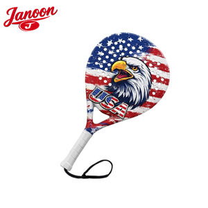 High Quality Padel Racket Carbon Fiber Paddle Racquet Custom Logo Professional Padel Tennis Rackets Lightweight Carbon Fiber - Product Image 2