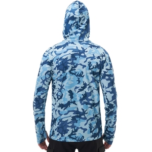 Sudadera de Pesca Transpirable con Protección UPF, Camisa Ligera con Capucha y Cubre Rostro para Deportes de Pesca al Aire Libre - Product Image 2