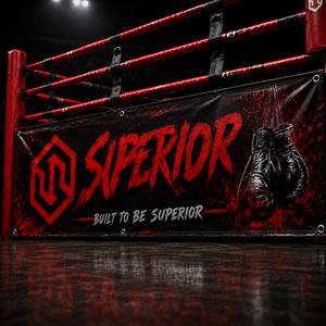 Bandera de Vinilo Premium para Ring de Boxeo con Impresión Personalizada a Todo Color, Bandera Lateral para Ring de Boxeo de Alta Calidad - Product Image 2