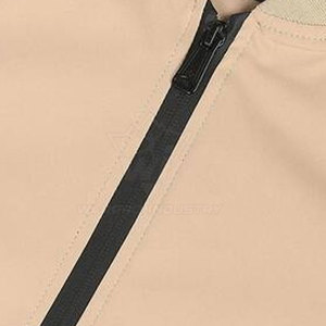Chaqueta Clásica para Hombre, Estilo Bomber, Cierre Fácil con Cremallera, Material Suave, Atuendo Sencillo y Moderno para la Calle y Uso Diario - Product Image 5