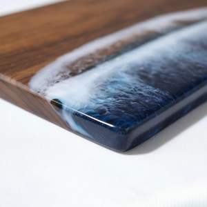 Planche à charcuterie en résine - Non toxique, facile à nettoyer, passe au lave-vaisselle, pour la cuisine et la salle à manger - Product Image 2