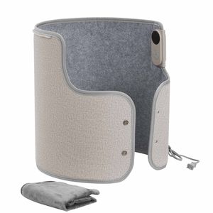 Scaldacapelli Portatile Sotto Scrivania Silenzioso e Arrotolabile con Timer e Telecomando Sicuro per Casa e Ufficio - Product Image 1