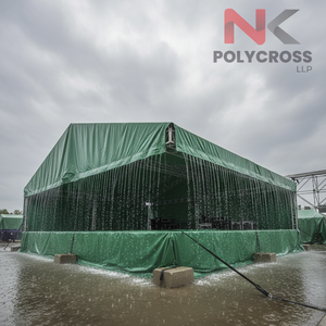 Lona de Polietileno de Gran Tamaño, Lona Impermeable de Alta Resistencia para Construcción, Agricultura y Uso Industrial al Aire Libre - Product Image 6