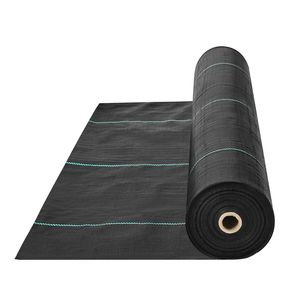 3FTx50FT Premium Heavy Duty Garden <b>Netting</b> 3.2OZ Woven Geotextile <b>Fabric</b> Gravel High Permeability Weed Barrier Landscape <b>Fabric</b> - Product Image 1