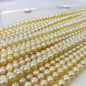 Collier en perles de chanvre authentiques de 8-9 mm, multi-usage, chaîne de pull, légèrement imparfait, style élégant, vente en gros du fabricant - Product Image 5