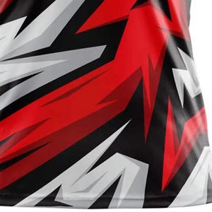 Vente en gros de vêtements de sport, de course à pied et de loisirs pour hommes, chemises décontractées en nylon et élasthanne, t-shirts en stock - Product Image 3