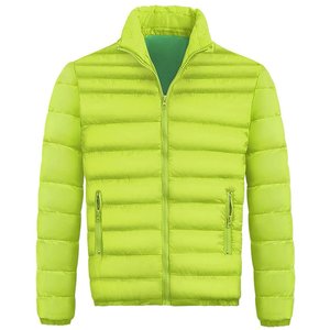 Chaqueta Acolchada Cálida para Hombre, Chaqueta de Plumón de Moda para Invierno, Venta Directa de Fábrica con Logotipo Personalizado - Product Image 3