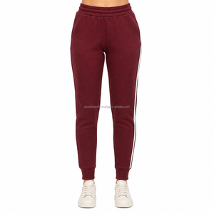 Women's Athletic Fleece Sweatpants High Waist Jogger Pants Cotton Blend Casual Winter <b>Trousers</b> OEM ODM Supplier - Product Image 1