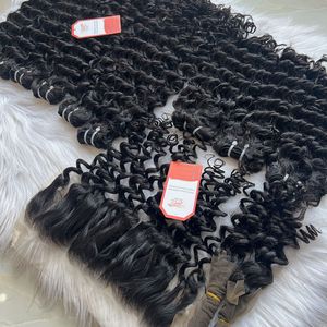 วิกผมแท้สำหรับต่อผมมนุษย์เกรด100% 12A ผมแท้จากเรมี่หยักลึกสีธรรมชาติติดหนังกำพร้า - Product Image 3