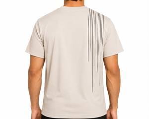 Heavy <b>Polyester</b> Unisex <b>T</b>-<b>Shirt</b> Manufacturer Private Label OEM ODM Casual Apparel Custom Clothing Factory Service Geometric - Product Image 5