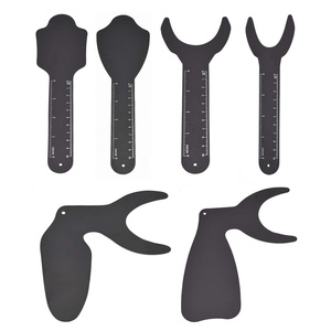 Contraste Photo Dentaire Fond Noir Conseil Orthodontique Intra-Oral Contraste Photographique Palatal Photographie Contraste 6Pcs - Product Image 1