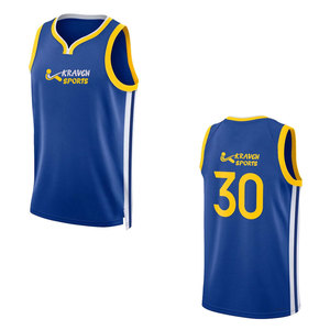 Sportswear 100% Polyester Material Made Basketball Jersey Top Design Sublimation Printed Basketball Jersey - Product Image 3