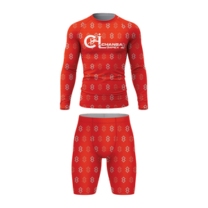 เสื้อรัดกล้ามเนื้อ OEM Sports Rash Guard ซับเหงื่อ - Product Image 1
