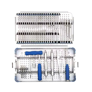 Ensemble d'instruments professionnels d'extraction de vis orthopédiques cassées en acier inoxydable de qualité supérieure pour usage médical et chirurgical - Product Image 1