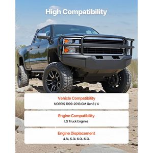 Alberi a camme Norris Trucks 1999-2013 per motori GM Gen3/4 LS Truck 4.8 compatibili, con cuscinetti SP011-16 - Product Image 2