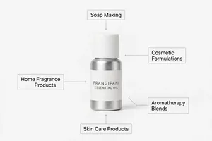Huile Essentielle Pure de Frangipanier RARE HANU 100% Pure Extraite par Solvant Aromathérapie Cosmétiques Soins de la Peau et des Cheveux Bougies - Product Image 4