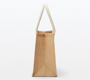 Bolsa de Mano de Lona Blanca Estampada, Ajustable, Lavable, Teñida, Ecológica, Reutilizable, para Compras - Product Image 3