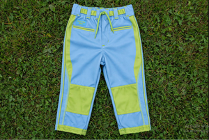 Conjunto de Uniforme de Béisbol para Adultos, Jersey, Pantalones, Gorra, Calcetines, Cinturón, Guante, Ropa Deportiva Azul Verde para Niños, Transpirable, Unisex - Product Image 2