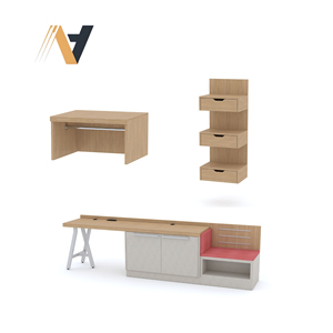 Meubles d'hôtel sur mesure, marque Hilton Garden Inn - MDF-LPL-Placage pour ensembles de chambre à coucher, provenant d'une usine au Vietnam - Product Image 5