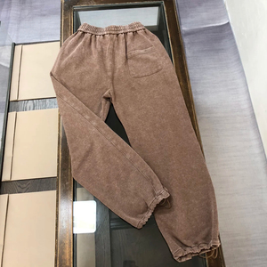 Best Quality French Terry Cotton Vintage Wash <b>Sweatpants</b> Men Unisex Sweat Pants Stacked Acid Wash <b>Sweatpants</b> <b>Wholesale</b> Pants - Product Image 3